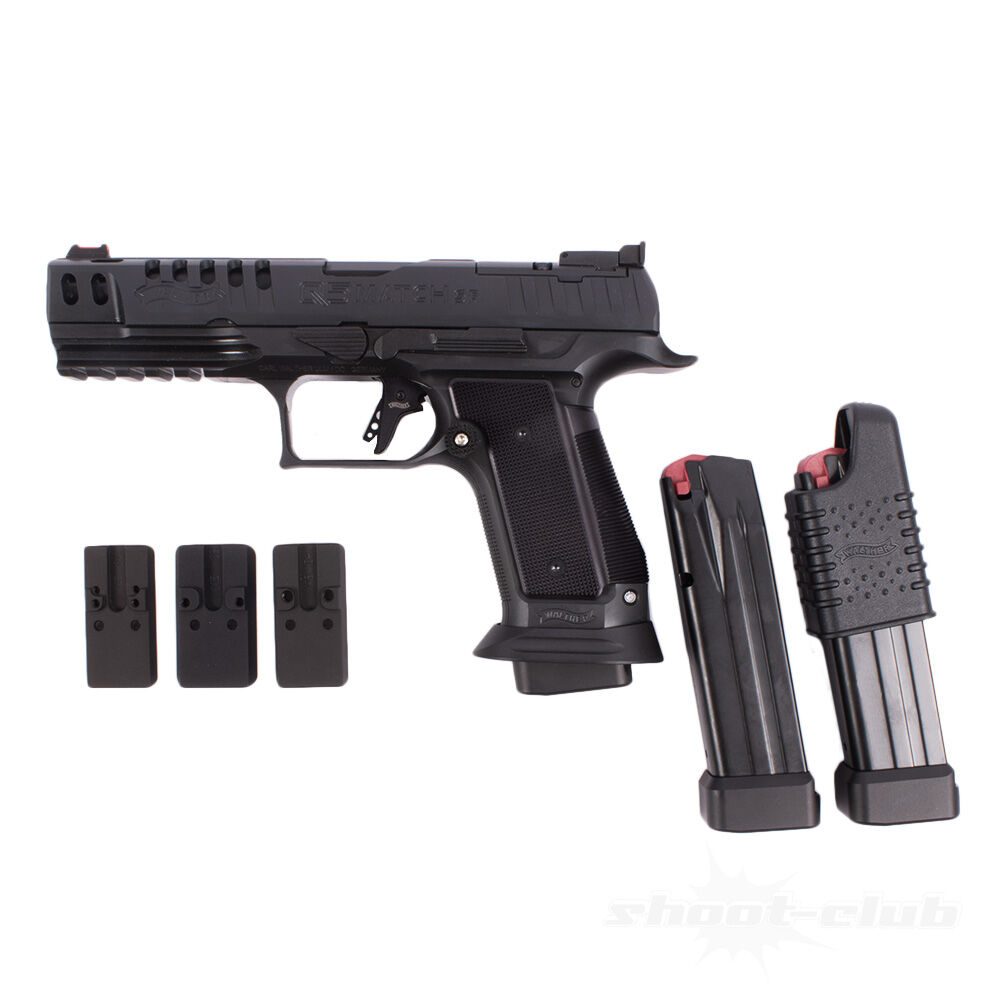 Walther Q5 Match Steel Frame 5 OR Black Ribbon 9 mm Pistole Bild 2