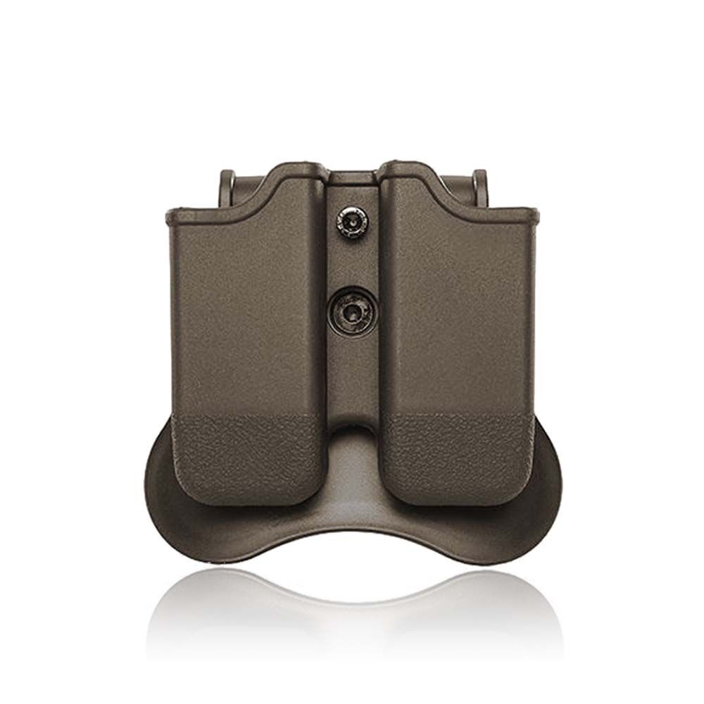 Cytac Double Magazine Pouch Tan Paddle Glock Standard Frame Bild 2