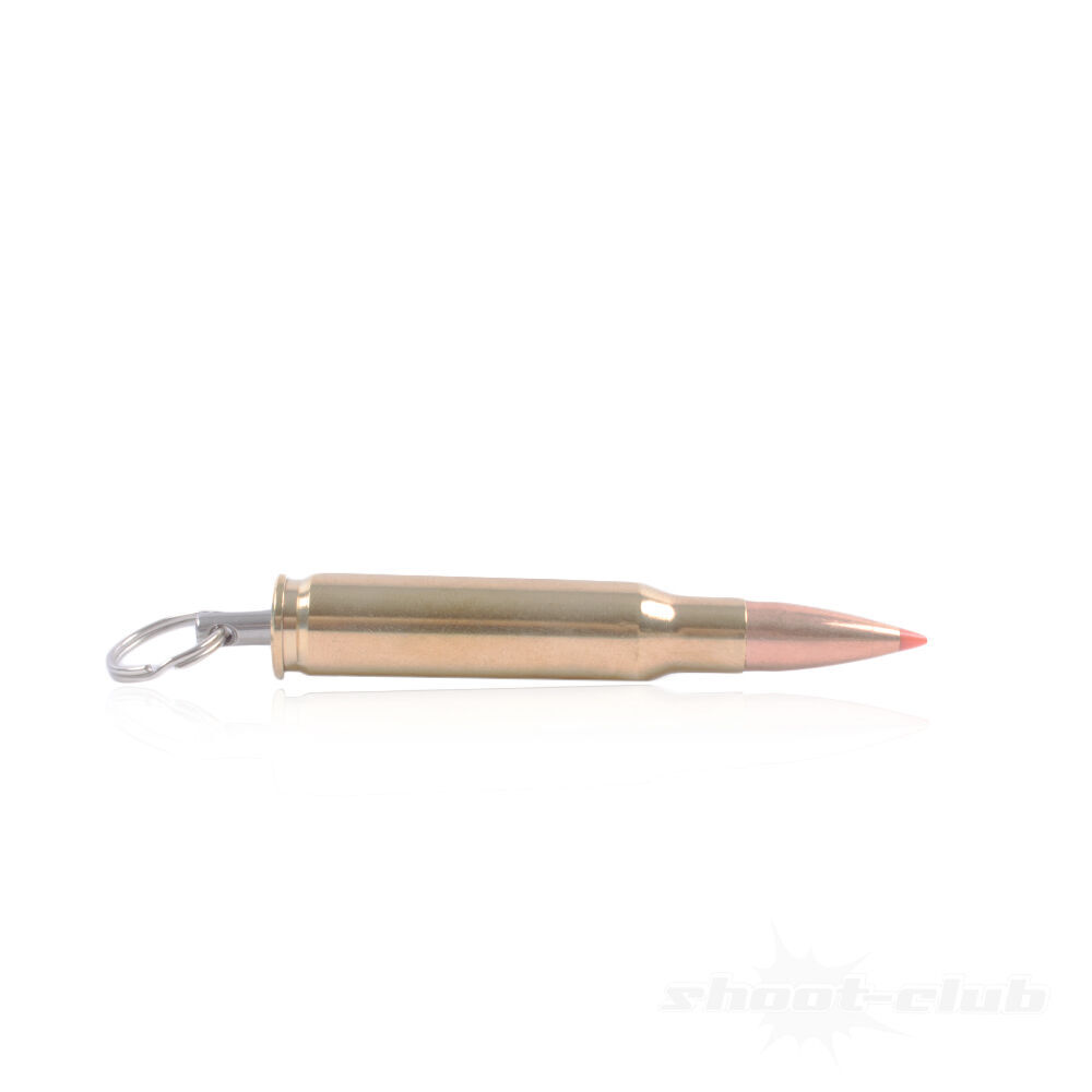 Copper & Brass Schlüsselanhänger .308Win / 7,62x51NATO Red Spark Bild 3