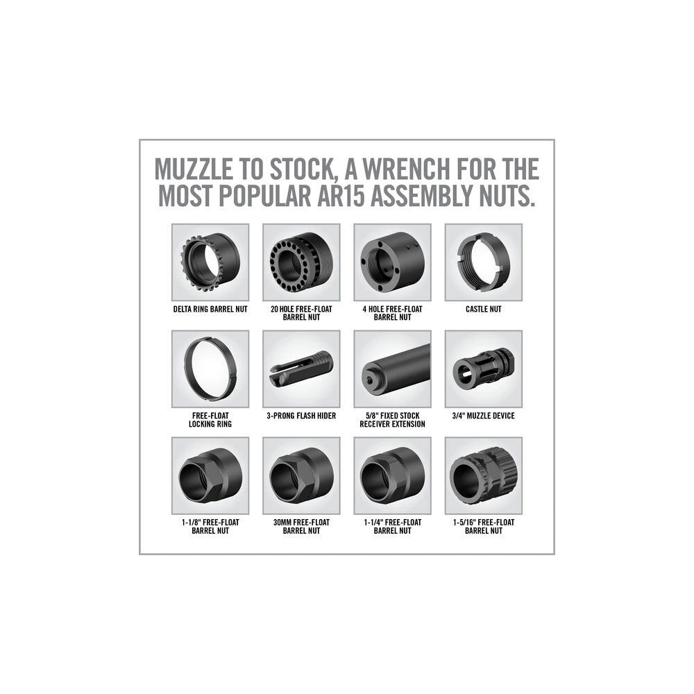 Real Avid Master-Fit 3-Prong Flash Hider Wrench Bild 4