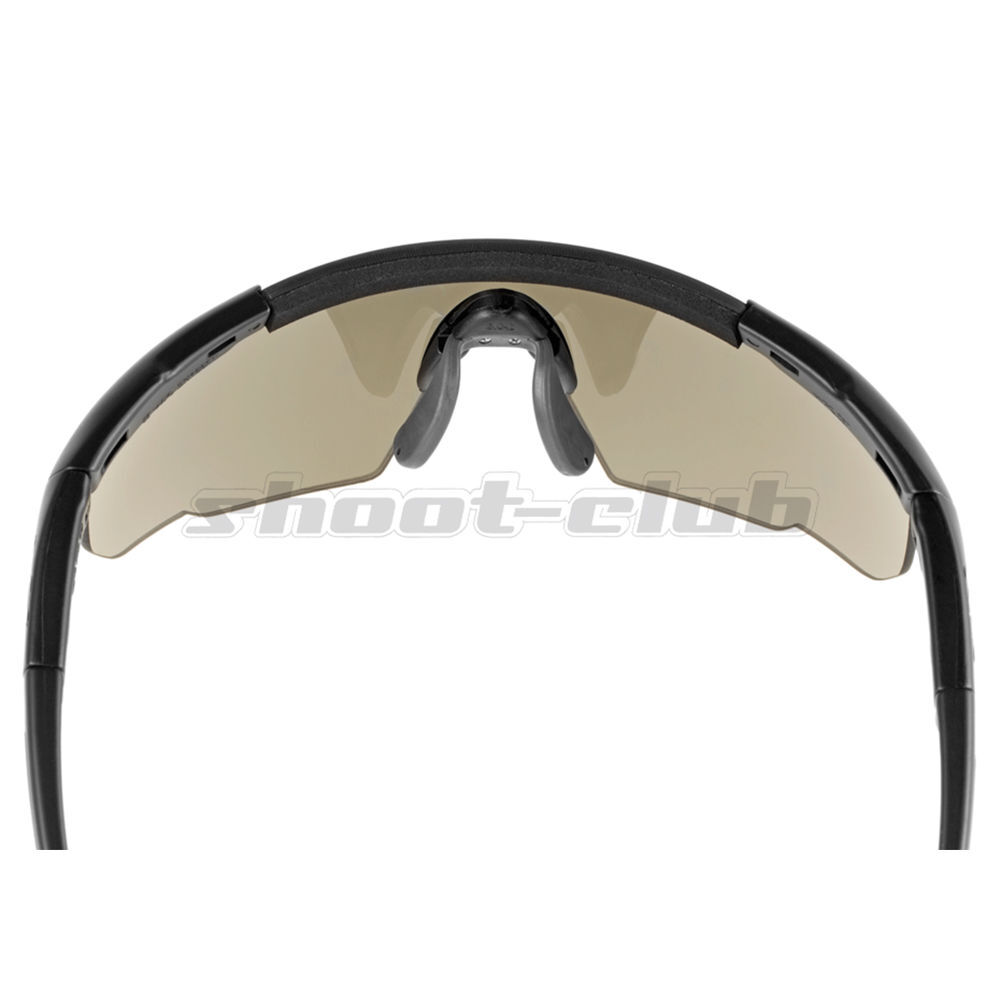 Wiley X Saber Advanced Smoke Schutzbrille, Sonnenbrille, Schießbrille Bild 2