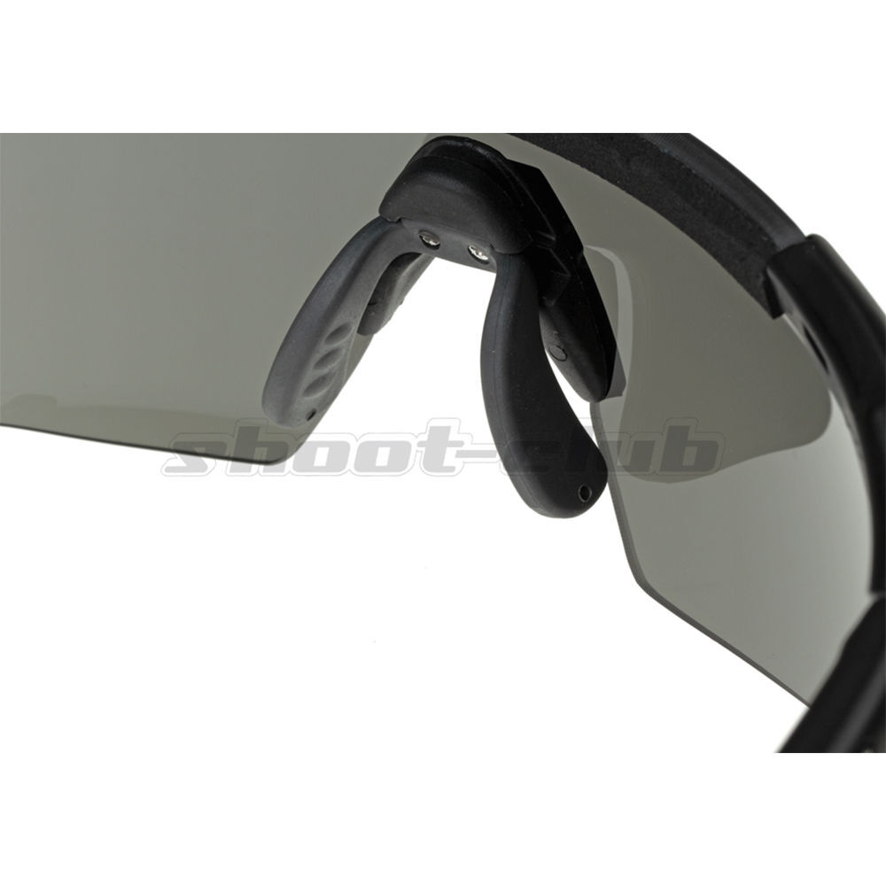 Wiley X Schießbrille Saber Advanced mit 3 Gläsern - Grey, Clear, Light Rust Bild 2