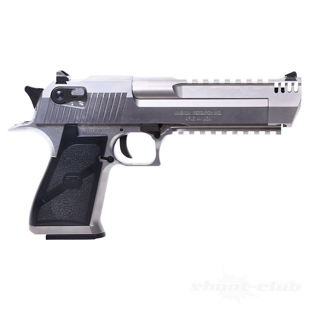 Cybergun Airsoftpistole Desert Eagle .50AE L6 GBB 6mm BB - Silber Bild 2