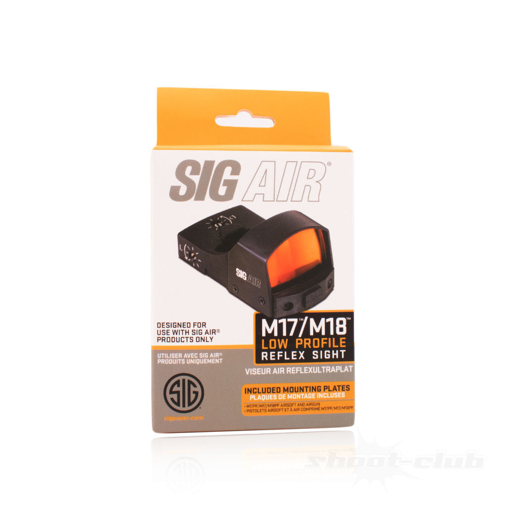 SIG AIR Reflex Visier Reflex Sight M17/M18 1x23 fr Airsoft und Luftdruck Waffen Bild 5