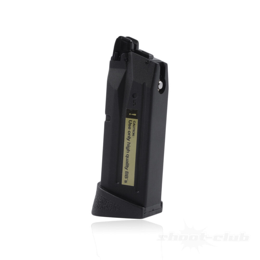 Airsoft Magazin S&W M&P 9c cal. 6mm BB 14 Schuss Schwarz Bild 4