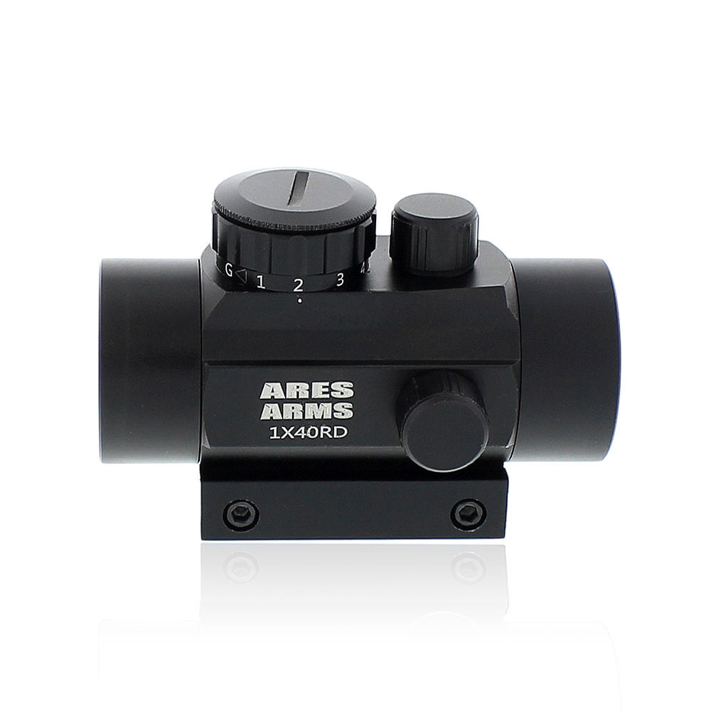 Ares Arms 1x40 Red Dot für 11 mm Schiene sowie Picatinny und Weaverschiene Bild 2