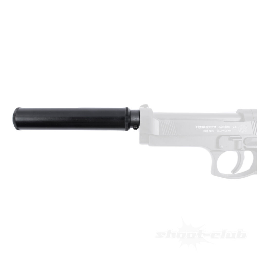 shoXx Schalldämpfer + Adapter für Beretta M92 Perfecta 32 Hämmerli Hunter Force 600 Combo Bild 5