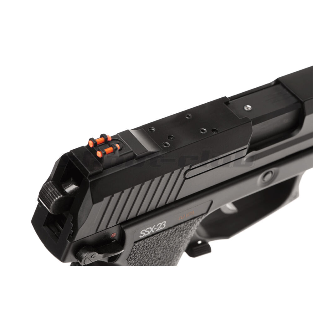 Novritsch SSX23 Airsoft Pistole GNB .6mm BB - Schwarz, Version von 2020 Bild 4