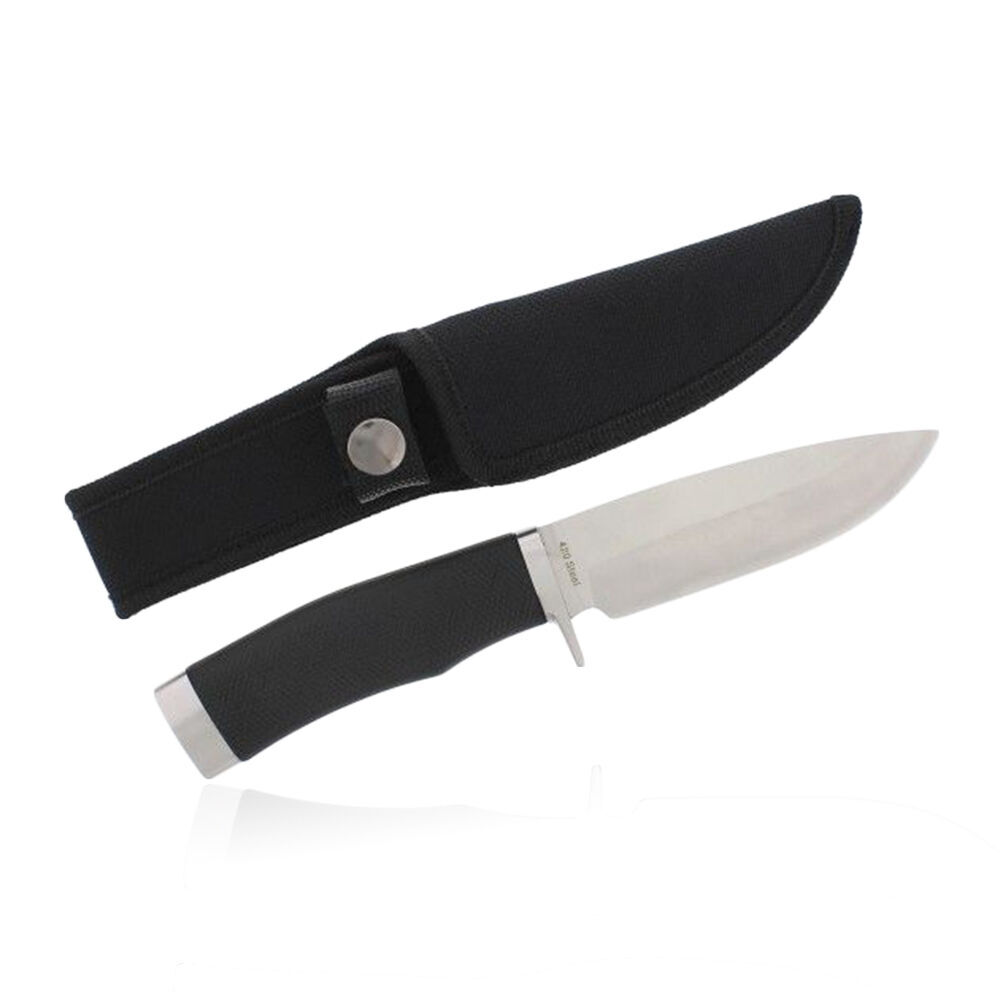 Black Ice Messer mit feststehender Klinge - Outdoormesser Bild 2