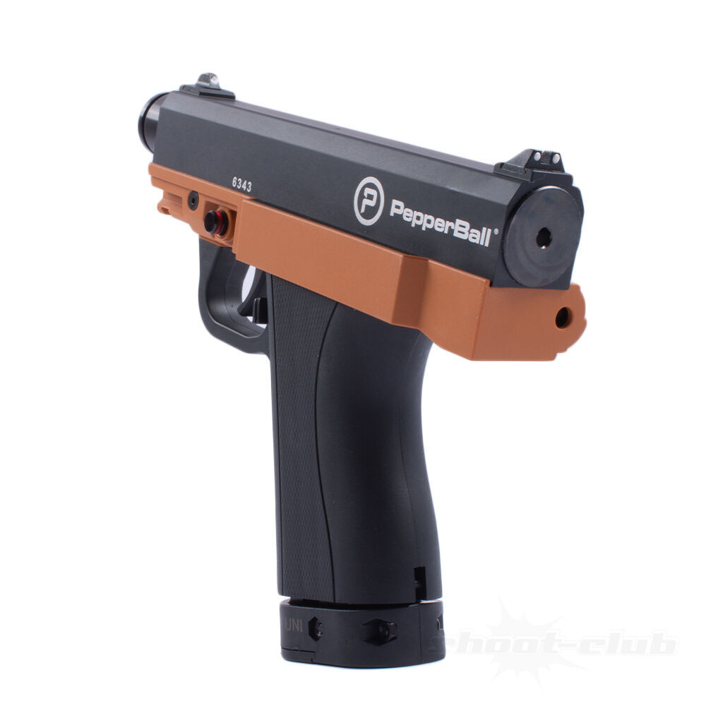 PepperBall TCP RAM Pistole .68 - Black / Orange Bild 5