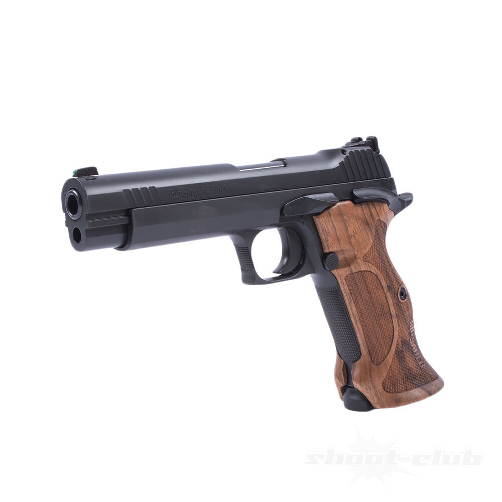 Sig Sauer P210 Target Pistole Kaliber .9mm Luger - Walnuss Griffschalen Bild 5