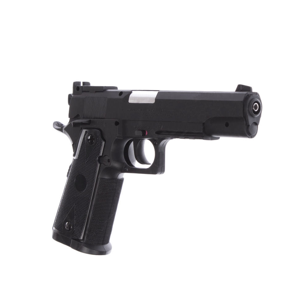 Swiss Arms P1911 Match Co2 Pistole NBB 4,5mm BB schwarz Bild 4