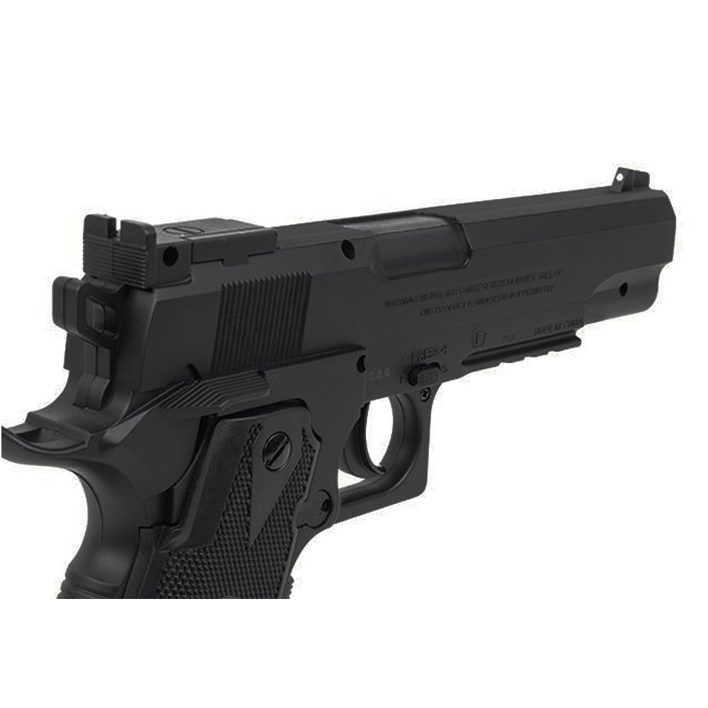 Swiss Arms P1911 Match Co2 Pistole NBB 4,5mm BB schwarz Bild 5