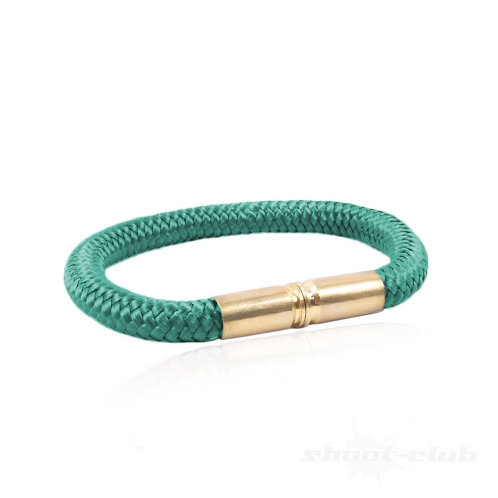 Copper & Brass Armband Bullet Band .40 S&W Patronenh�lse - Gr�n Gr M Bild 2