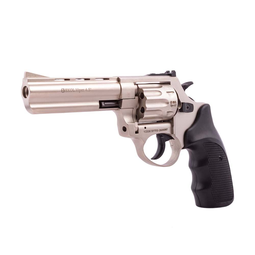 Ekol Viper Schreckschussrevolver 9mm R.K. 4,5 Zoll Nickel Bild 4