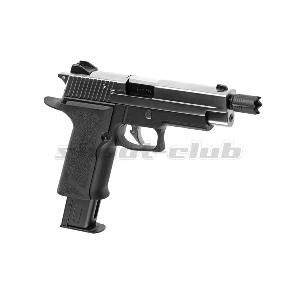 WE P226 Virus Airsoft Pistole Gas Blow Back Full Metall .6mm BB Dual Tone Bild 2