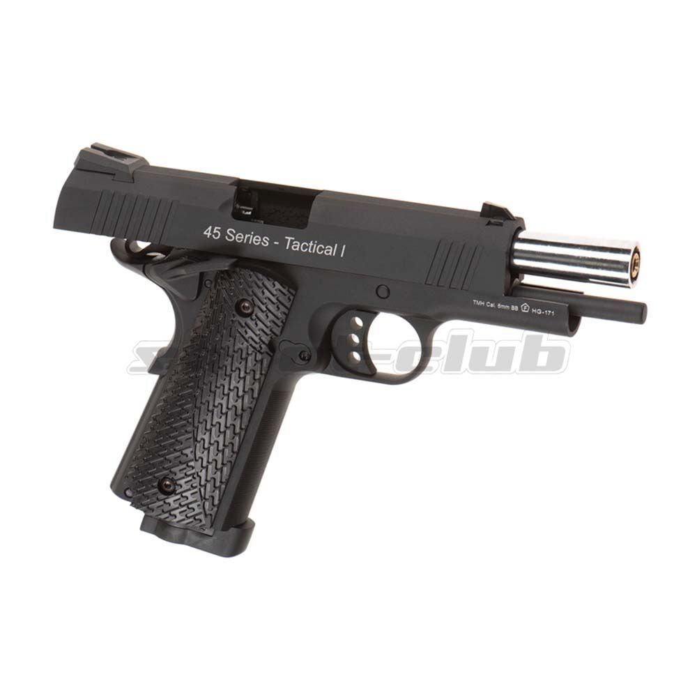 HFC HG-171 Airsoft Pistole Co2 Metallschlitten 6mm BB Schwarz Bild 3