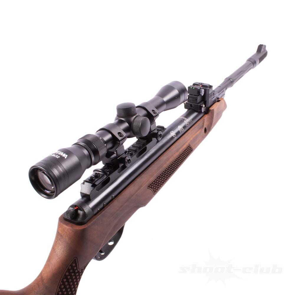 Mercury Speedfire Luftgewehr Set 4,5mm Diabolos inkl. 3-9x32 Zielfernrohr Bild 3