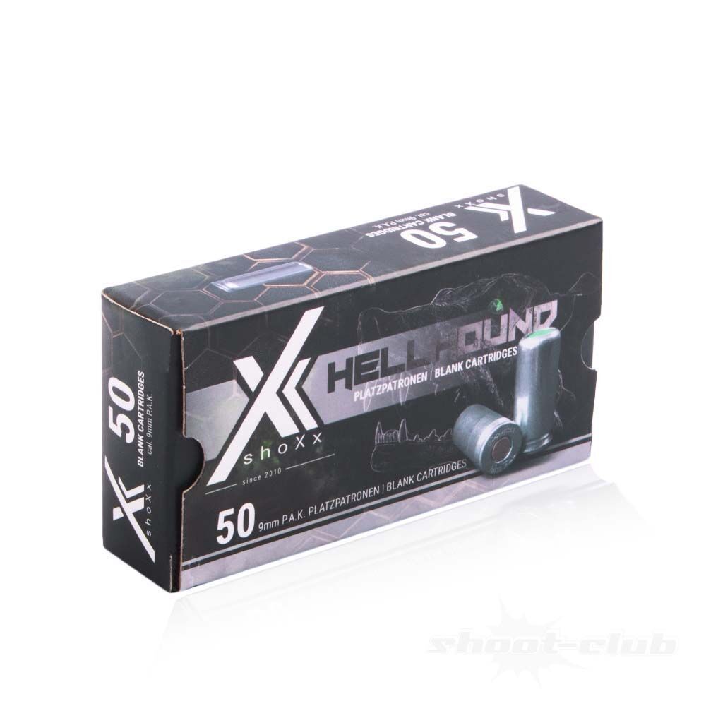 shoXx Hellhound Platzpatronen 9mm P.A.K 50 Stück Bild 3