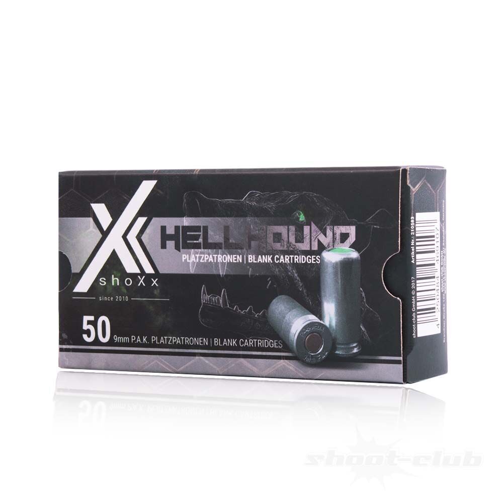 shoXx Hellhound Platzpatronen 9mm P.A.K 50 Stück Bild 4