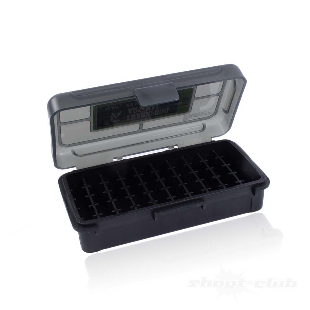 Frankford Arsenal Munitionsbox fr 50 Patronen .9mmLuger, .25ACP, .32ACP, .380ACP Bild 3