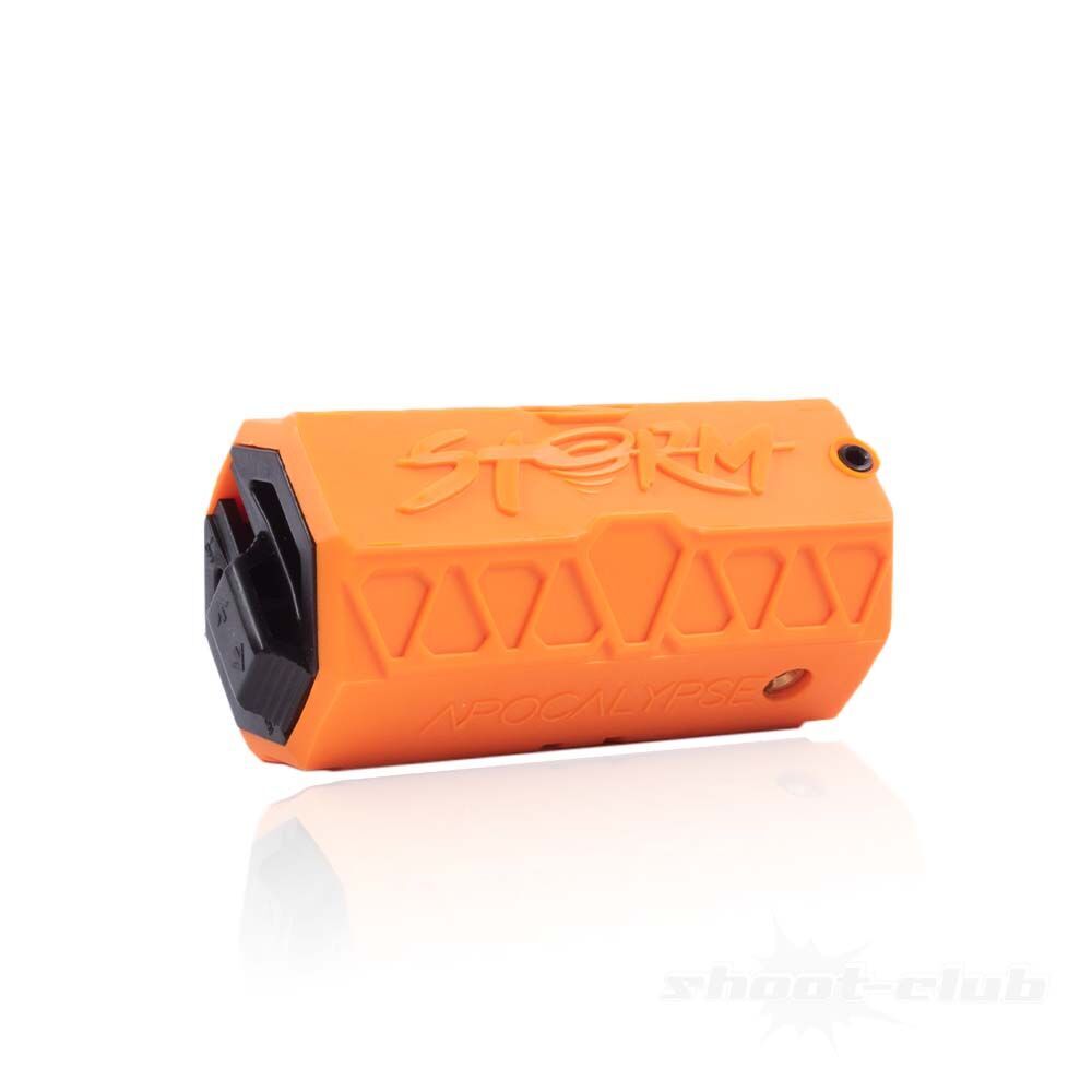 ASG Storm Apocalypse Airsoft Granate Orange 155 BB's 10m 360 Bild 2