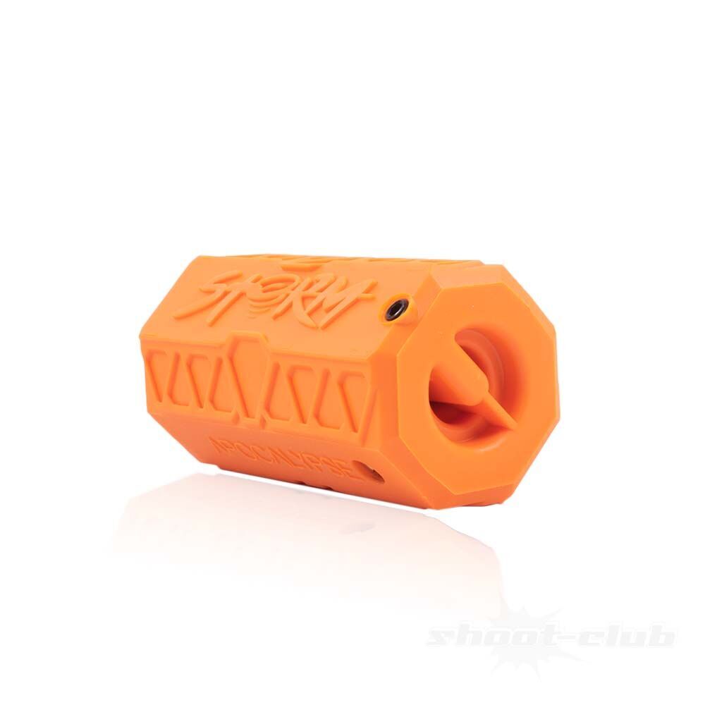 ASG Storm Apocalypse Airsoft Granate Orange 155 BB's 10m 360 Bild 3