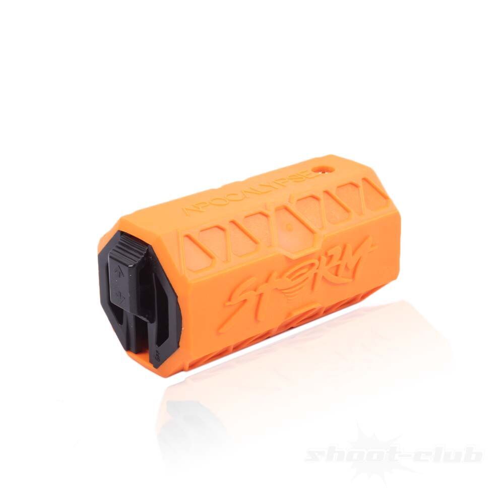 ASG Storm Apocalypse Airsoft Granate Orange 155 BB's 10m 360 Bild 4