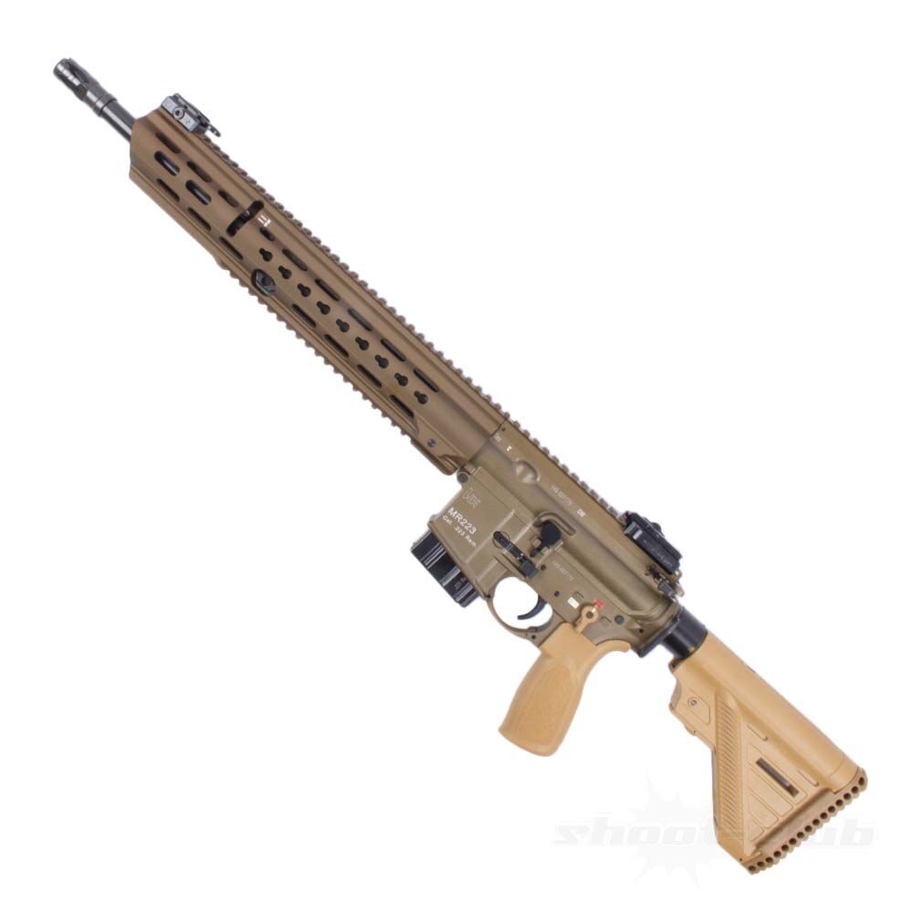 Heckler & Koch MR223 A3 Slim langer Handschutz 16,5 Zoll .223 Rem sandfarben Bild 2