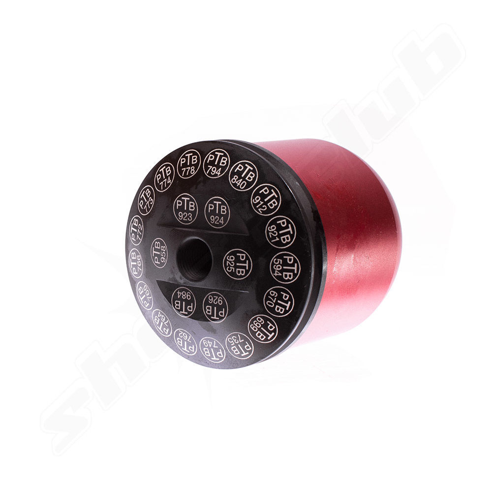 Umarex Pyro Launcher Abschussbecher 5-fach rot, 5 Adapter I,K,C,M,L Bild 3