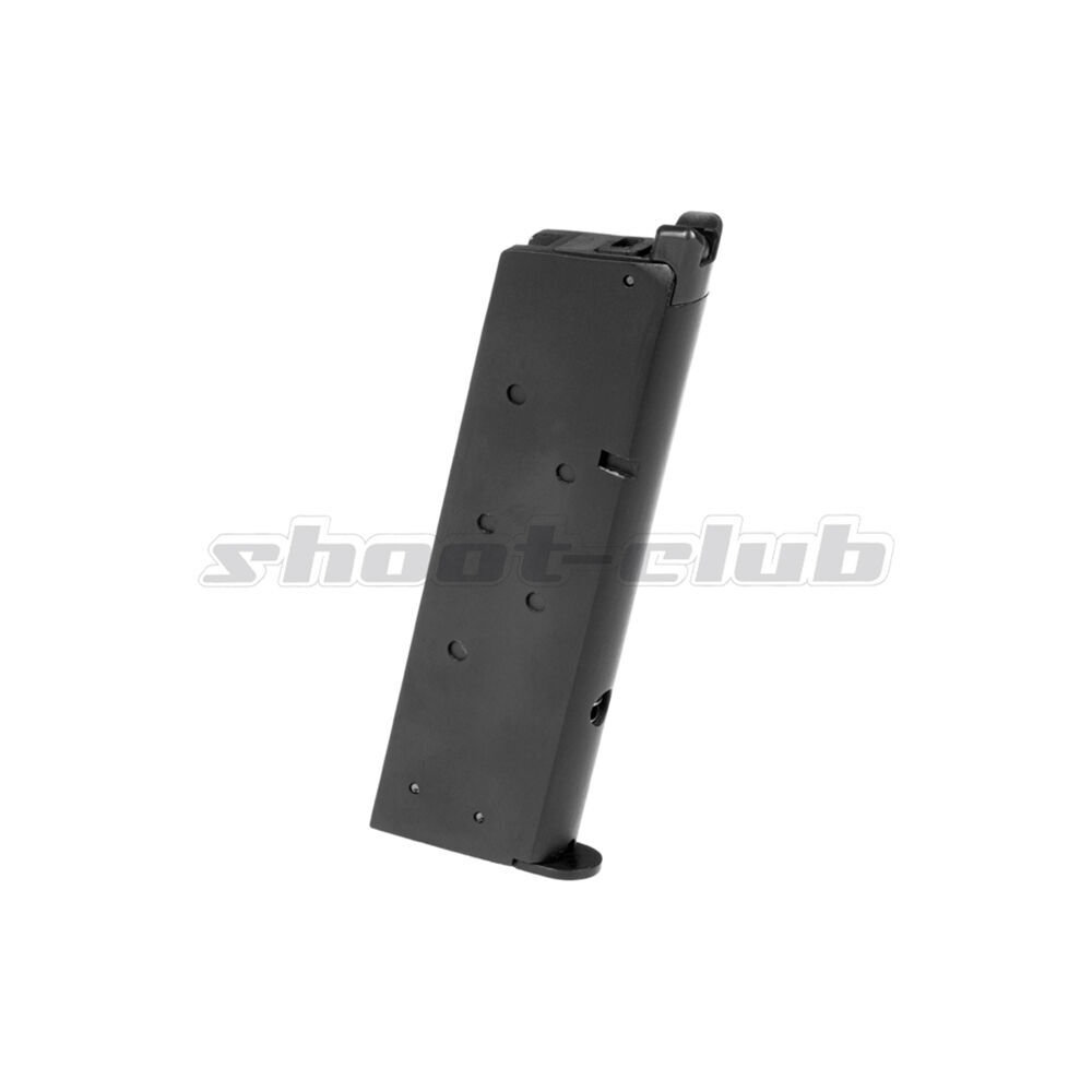 WE Airsoft Magazin fr M1911 Airsoft Pistole GBB 6mm BB 15 Schuss Black Bild 2