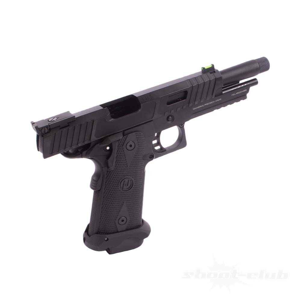NX 1911 Pendragon Co2 Pistole Blowback 4,5mm BB schwarz Bild 3
