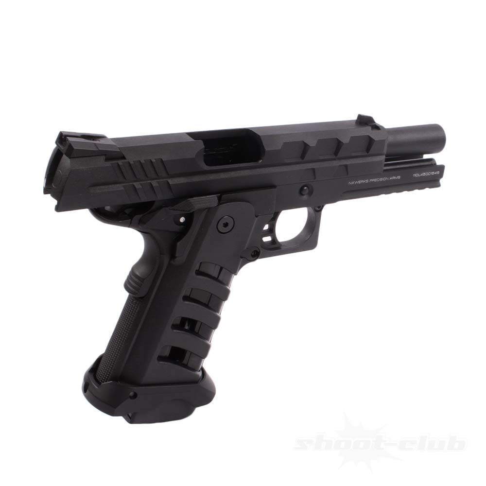 NX Apocalypse Co2 Pistole GBB .4,5mm Schwarz Bild 4