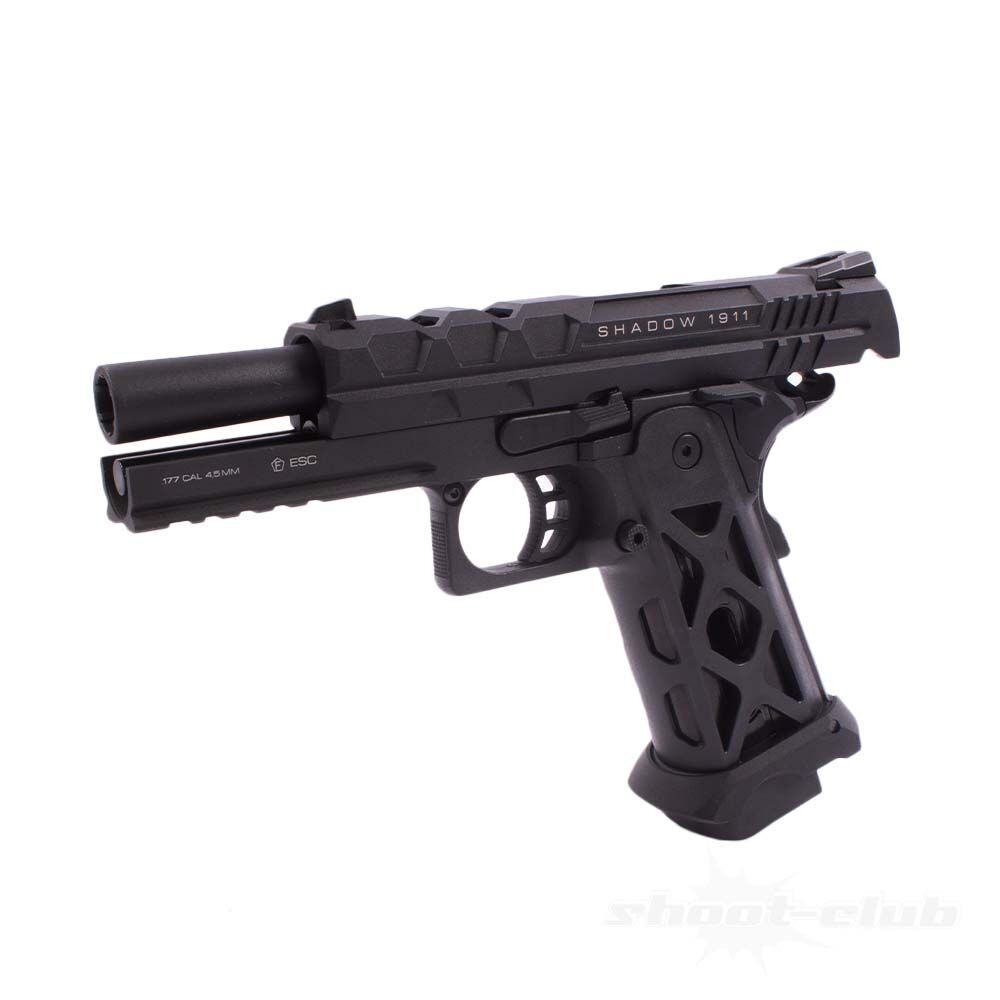 NX1911 Shadow Co2 Pistole mit Blow Back .4,5mm Schwarz Bild 3