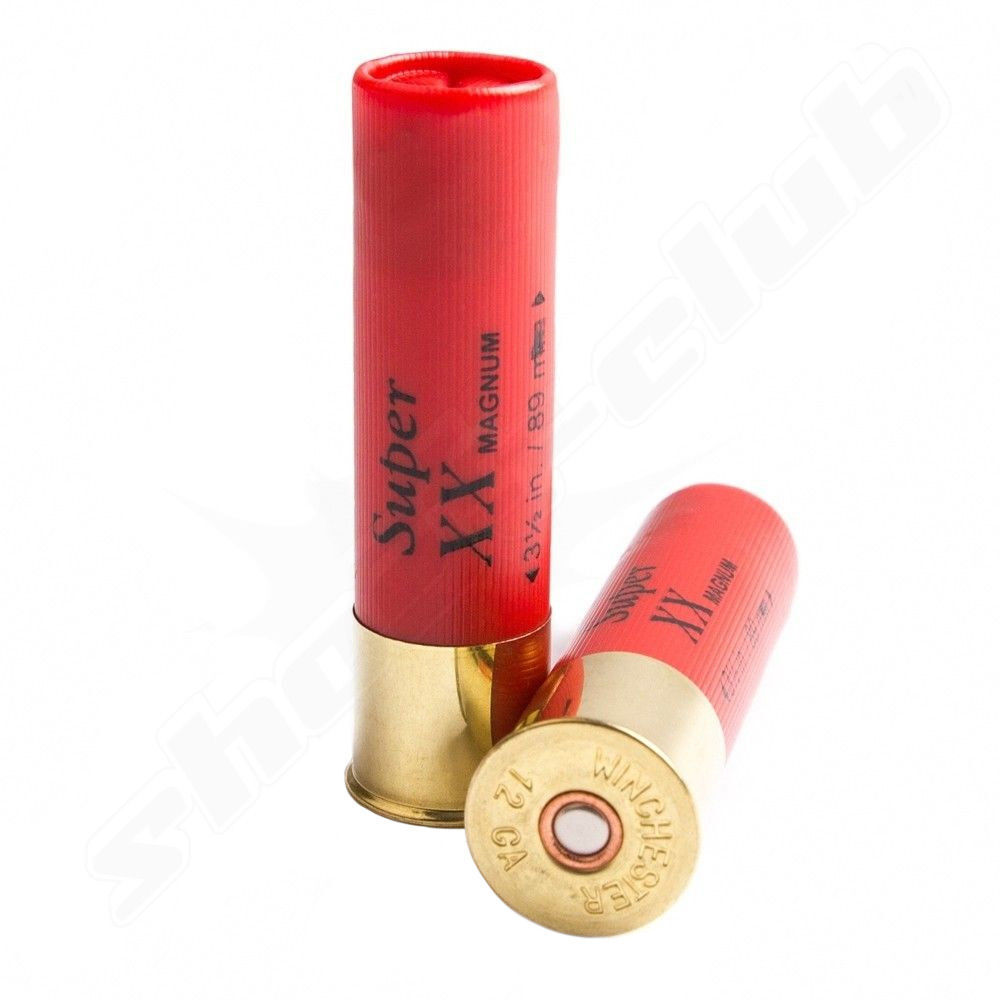 Winchester Super XX Flintenpatronen Kal. 12/89 3,5 mm 63 g 10 Stk Bild 2