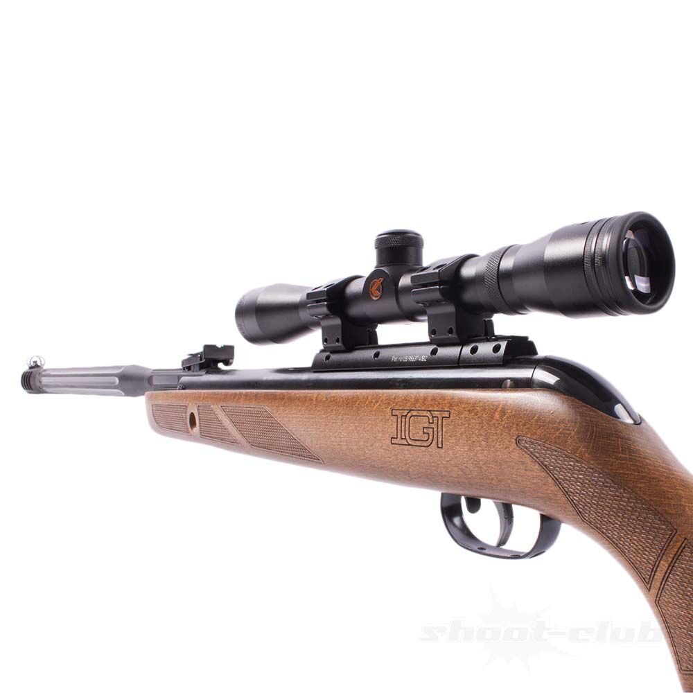 Gamo Hunter Maxxim IGT Luftgewehr 4,5mm Diabolos 4x32 Zielfernrohr Bild 3