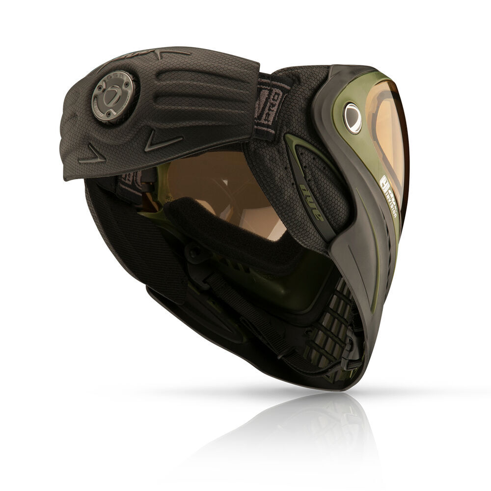 Dye i4 PRO Paintballmaske mit Thermalglas Farbe SRGNT Schwarz Oliv Bild 3