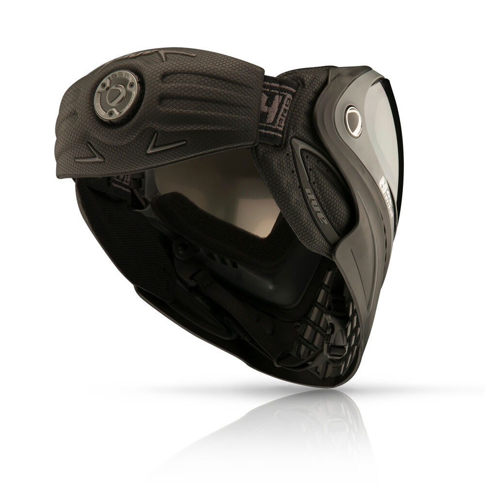 Dye i4 PRO Paintballmaske mit Thermalglas Farbe Shadow Schwarz Grau Bild 3