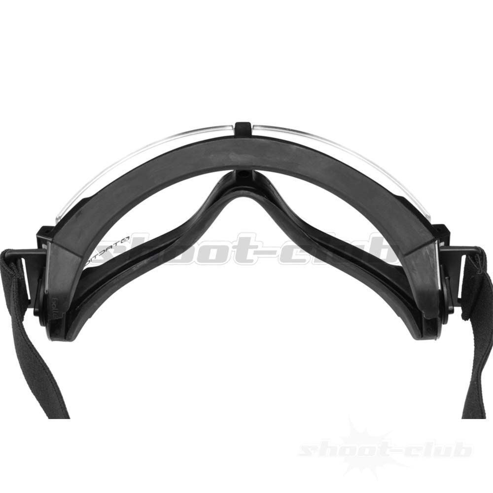 Bolle X800 Tactical Goggles Schutzbrille Klar mit einstellbarem Kopfband Bild 2