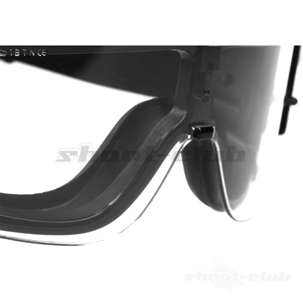 Bolle X800 Tactical Goggles Schutzbrille Klar mit einstellbarem Kopfband Bild 3