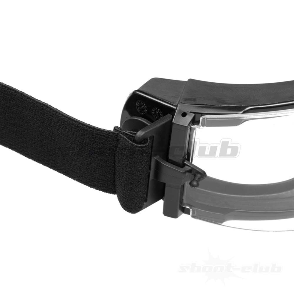 Bolle X800 Tactical Goggles Schutzbrille Klar mit einstellbarem Kopfband Bild 4