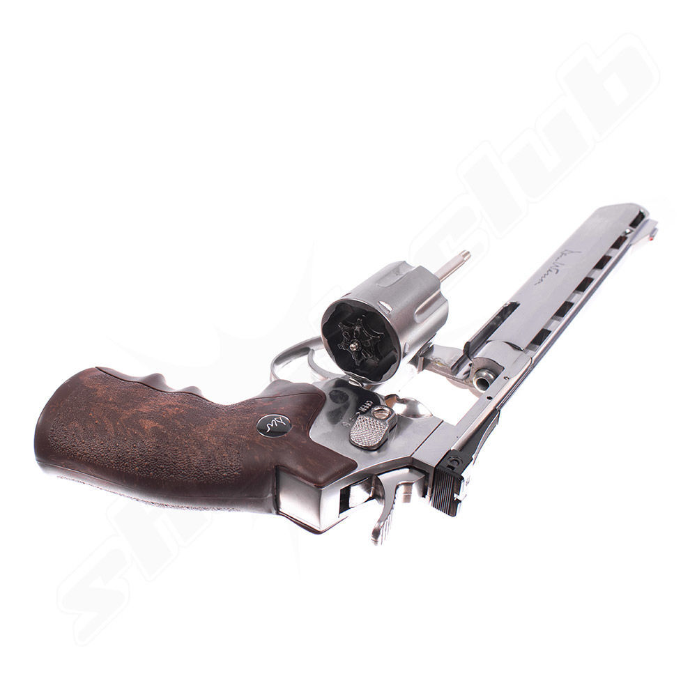 Dan Wesson 8 Zoll CO2 Revolver 4,5 mm BB silber - Koffer-Set Bild 3