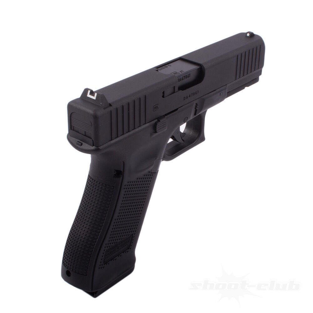 Glock 17 Gen5 Co2 Pistole Metallschlitten .4,5mm Diabolo im Zielscheiben Set Bild 2