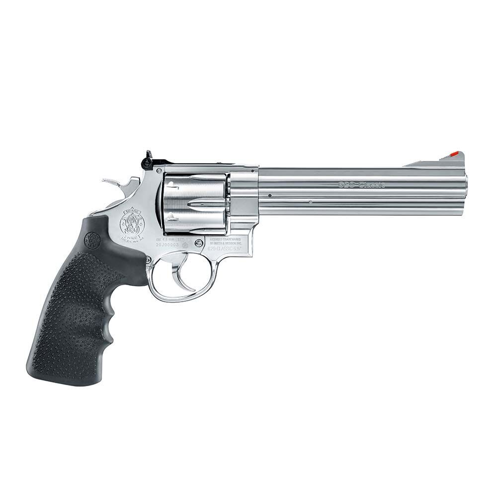 S&W 629 Co2 Revolver 6,5 Zoll Vollmetall 4,5mm Diabolos Steel Finish Bild 2