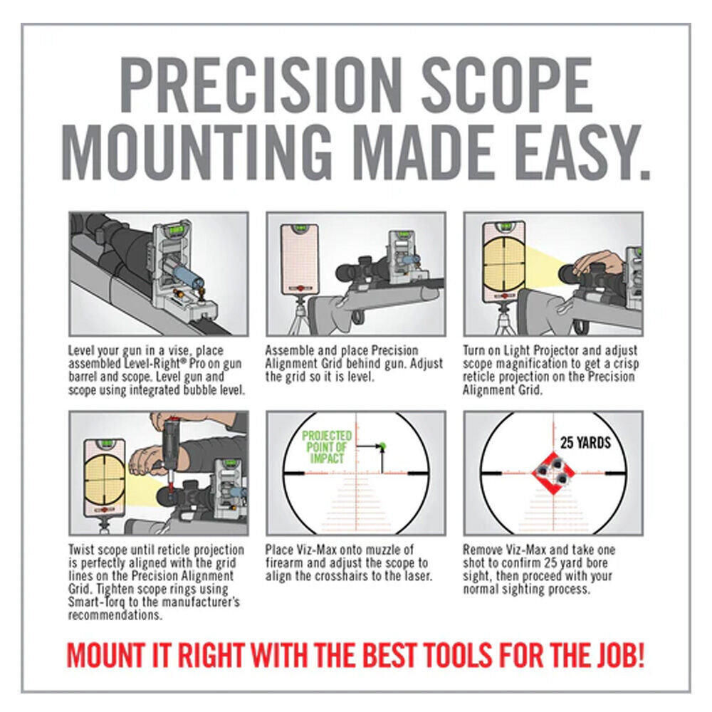 Real Avid Master Grade Scope Mounting & Bore Sighting Kit Bild 4