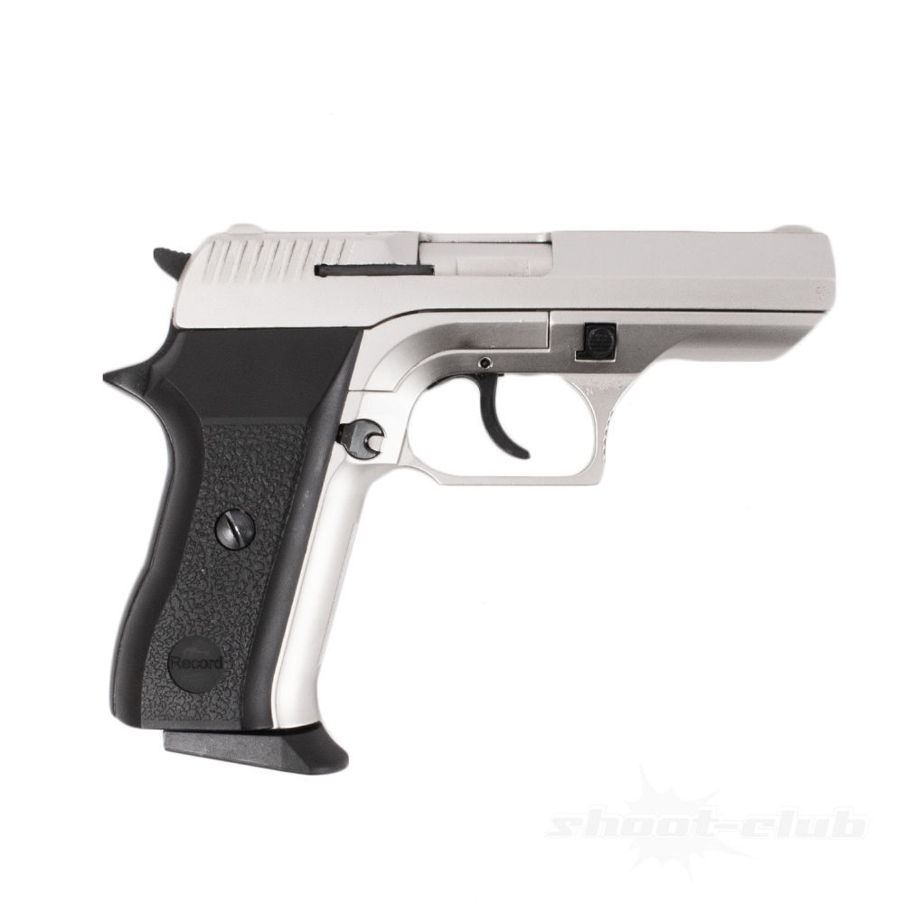 Record COP Schreckschuss Pistole 9mm P.A.K. - Nickel Bild 2