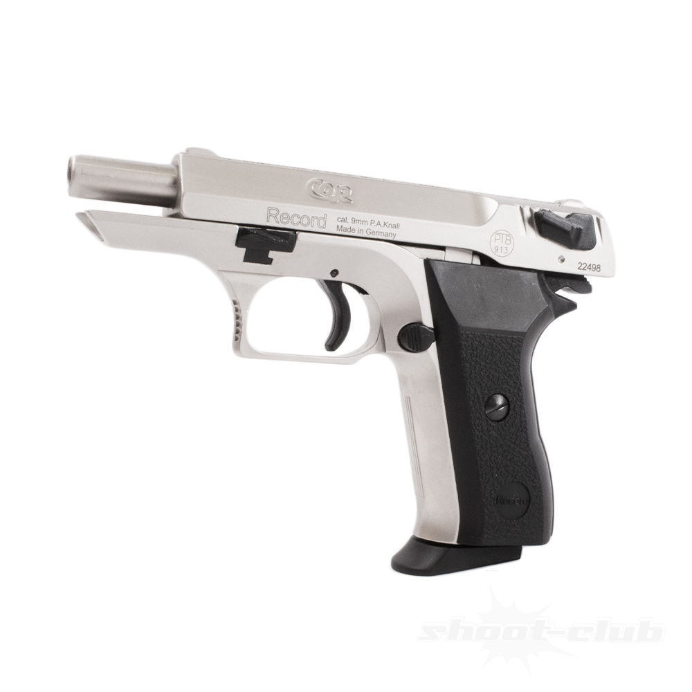 Record COP Schreckschuss Pistole 9mm P.A.K. - Nickel Bild 4