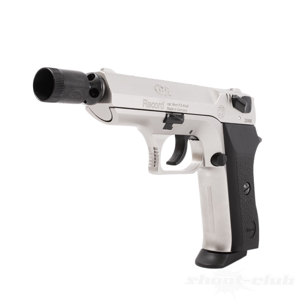 Record COP Schreckschuss Pistole 9mm P.A.K. - Nickel Bild 5