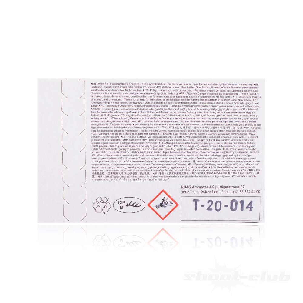 Swiss P FMJ SX Schadstoffarm .223Rem Bchsenpatronen Bild 2