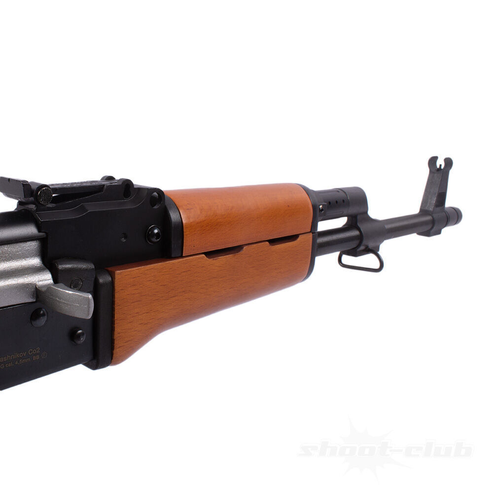 Kalashnikov AK-47 Co2 Gewehr Vollmetall .4,5mm Stahl BB Bild 4